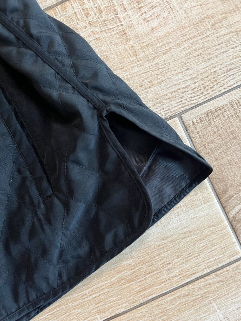 Womens Hilary Radley Black Quilted Jacket - XS - Picture 5 of 6